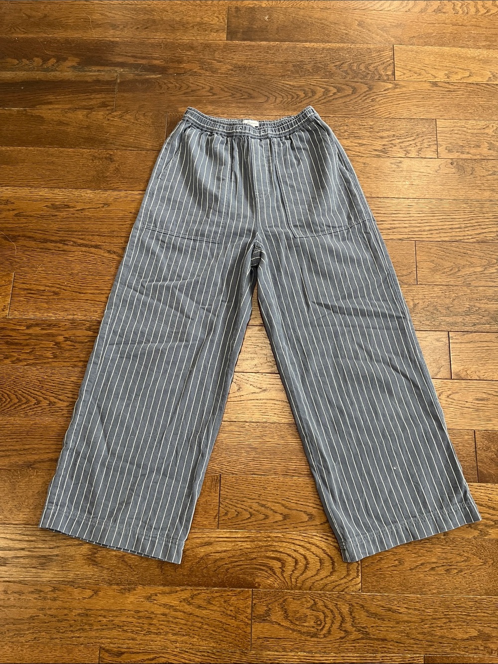 Striped Wide-Leg High-Waited Women’s Madewell Pants